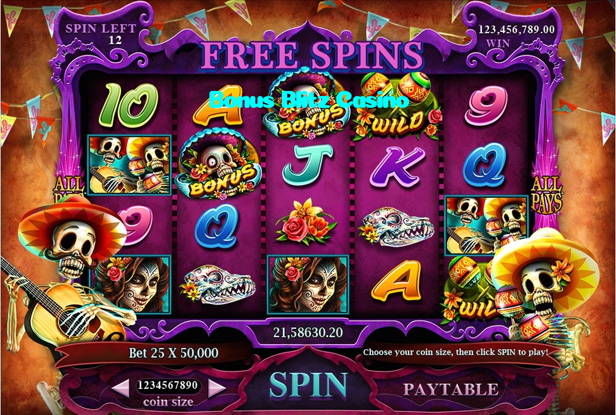 Bonus Blitz Casino casino presented on mobile device in Pakistan with slots and live games
